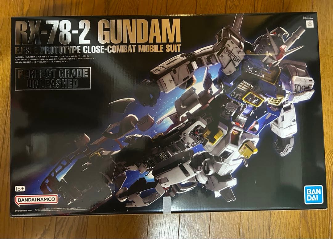 PG UNLEASHED 機動戦士ガンダム RX-78-2 ガンダム 1/60