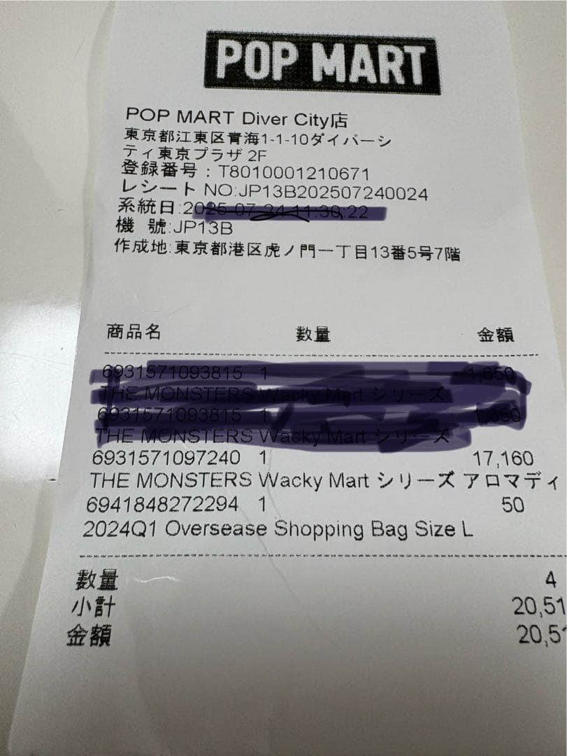 THE MONSTERS WACKYMARTフレグランスブレンドBOXアソート