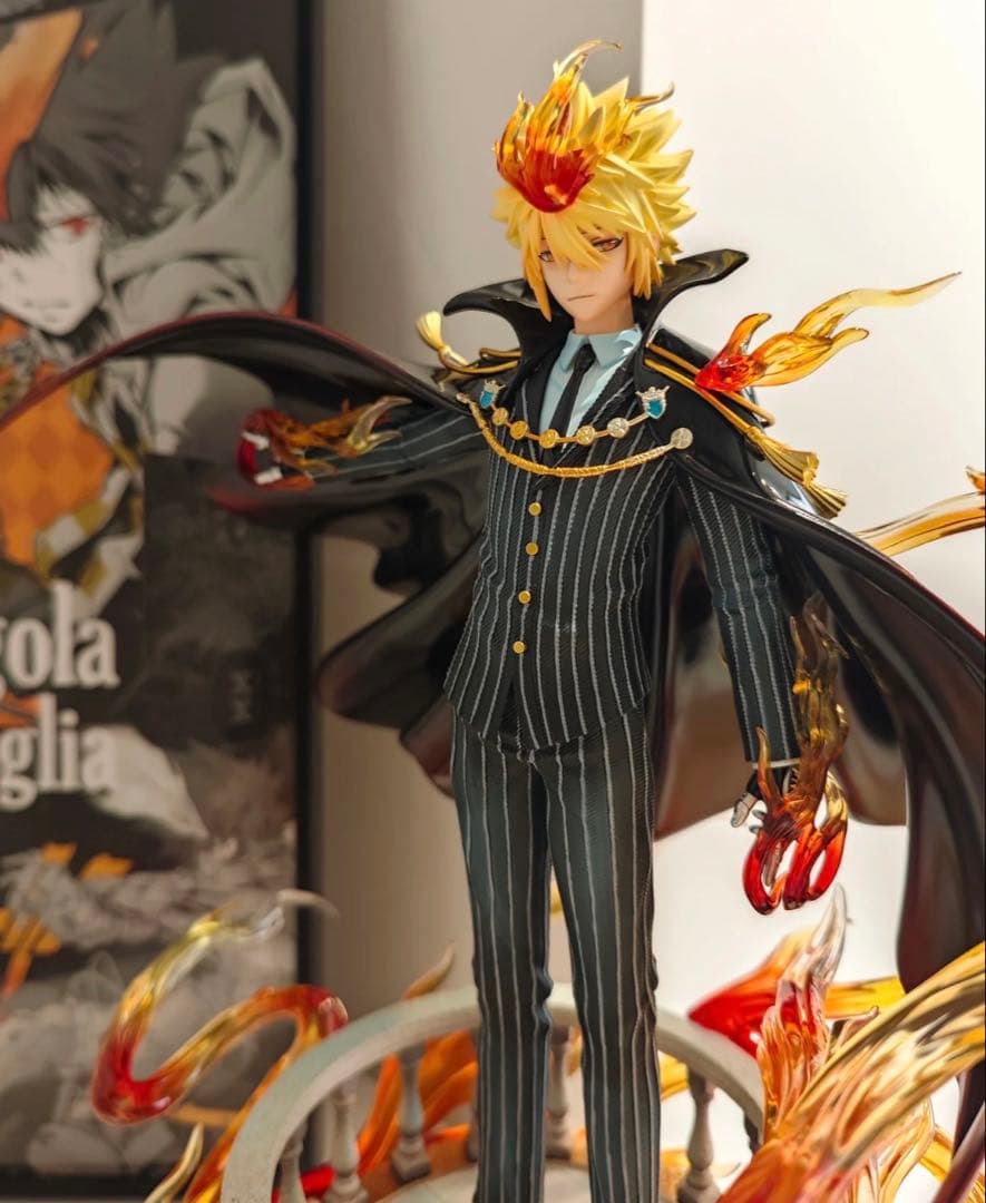 家庭教師ヒットマンREBORN! Giotto 沢田家康 ガレージキット ガレキ