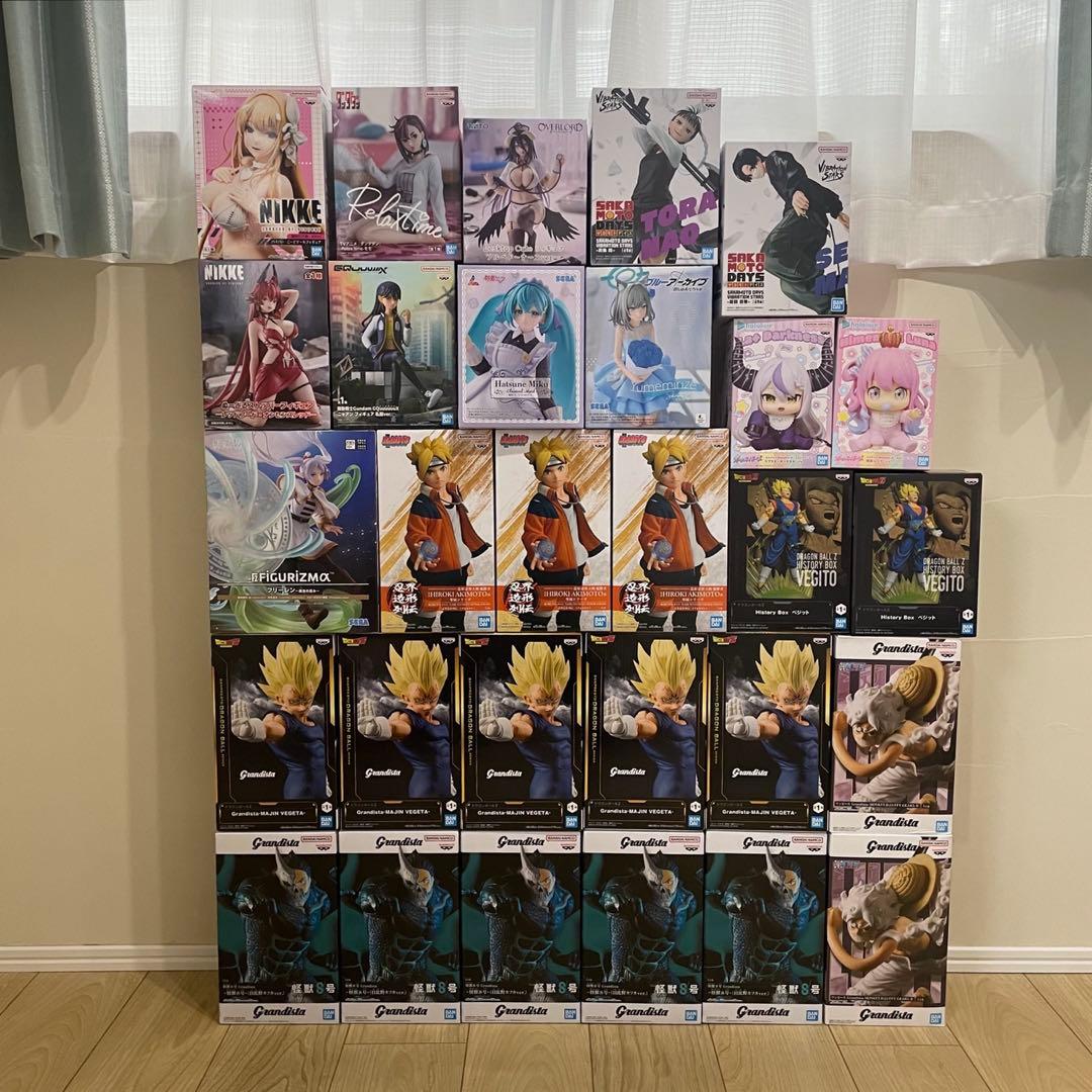 『新春特価！』最新プライズ多数！　フィギュア29個まとめ売りセット