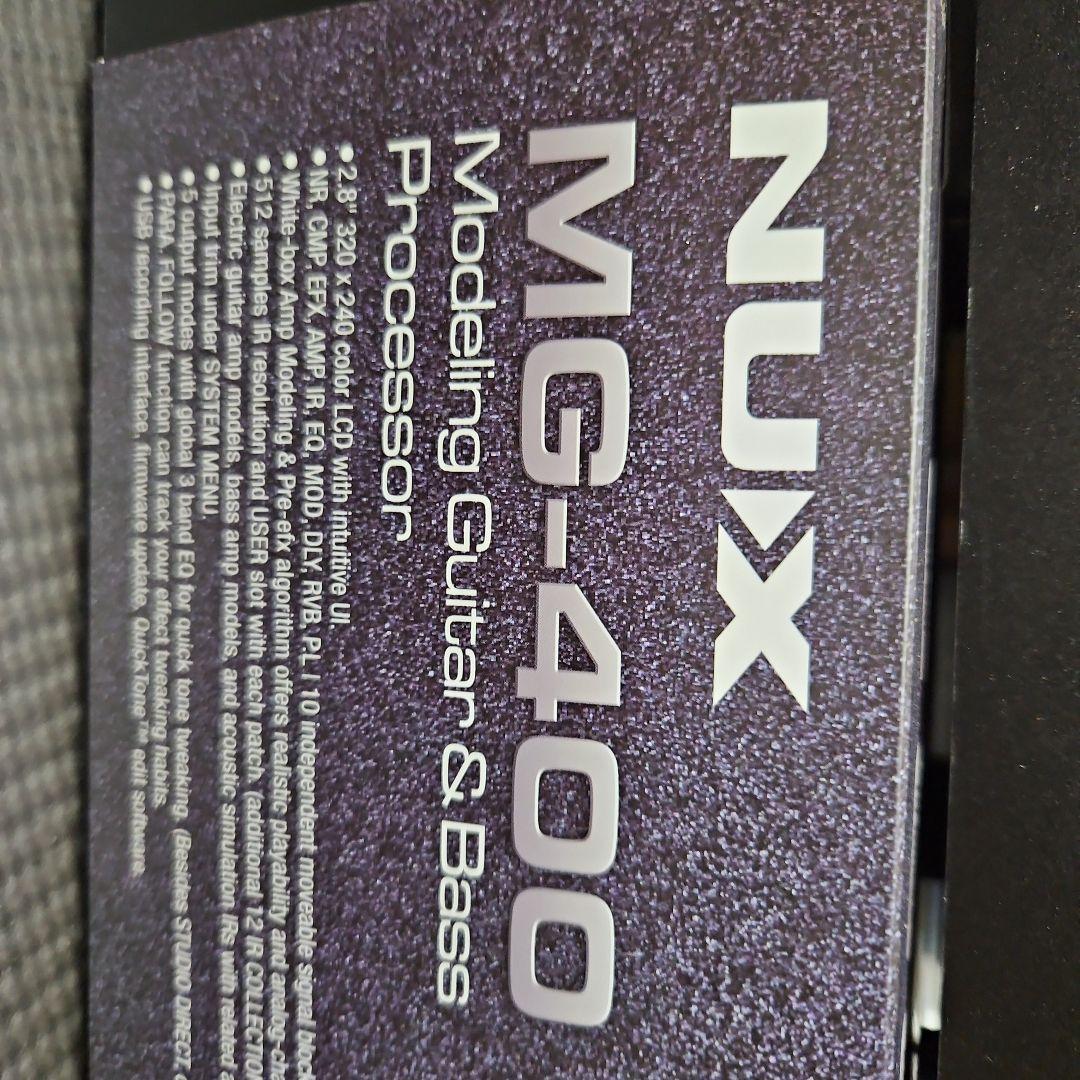 NUX MG-400 マルチエフェクター　箱有り