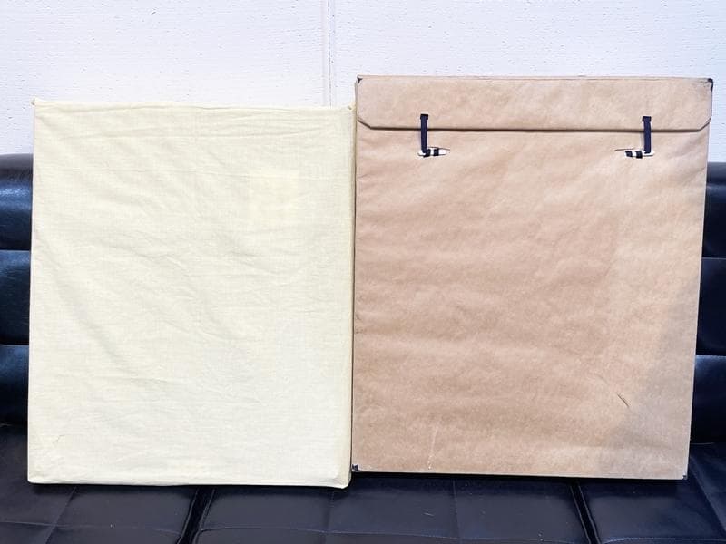 真作保証　孤高の画家　穐月明　普賢菩薩　4号　肉筆　水墨画巨匠　岡崎清光堂額装