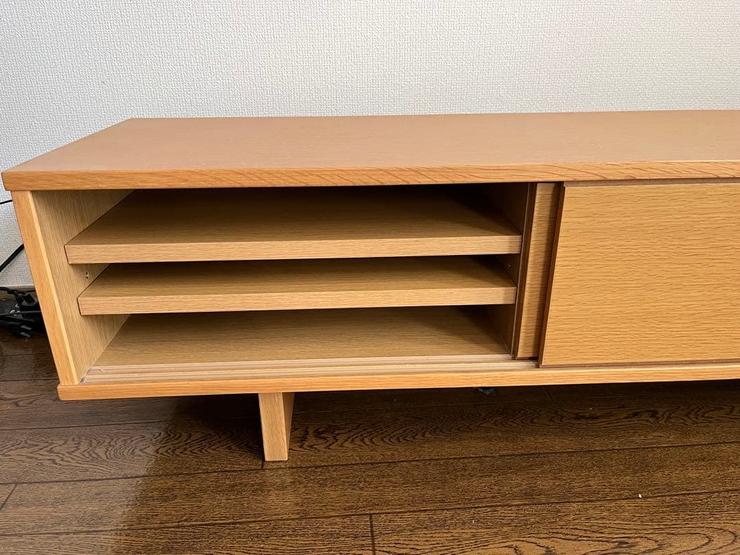 お値下げ！無印良品 テレビボード 150cm オーク材