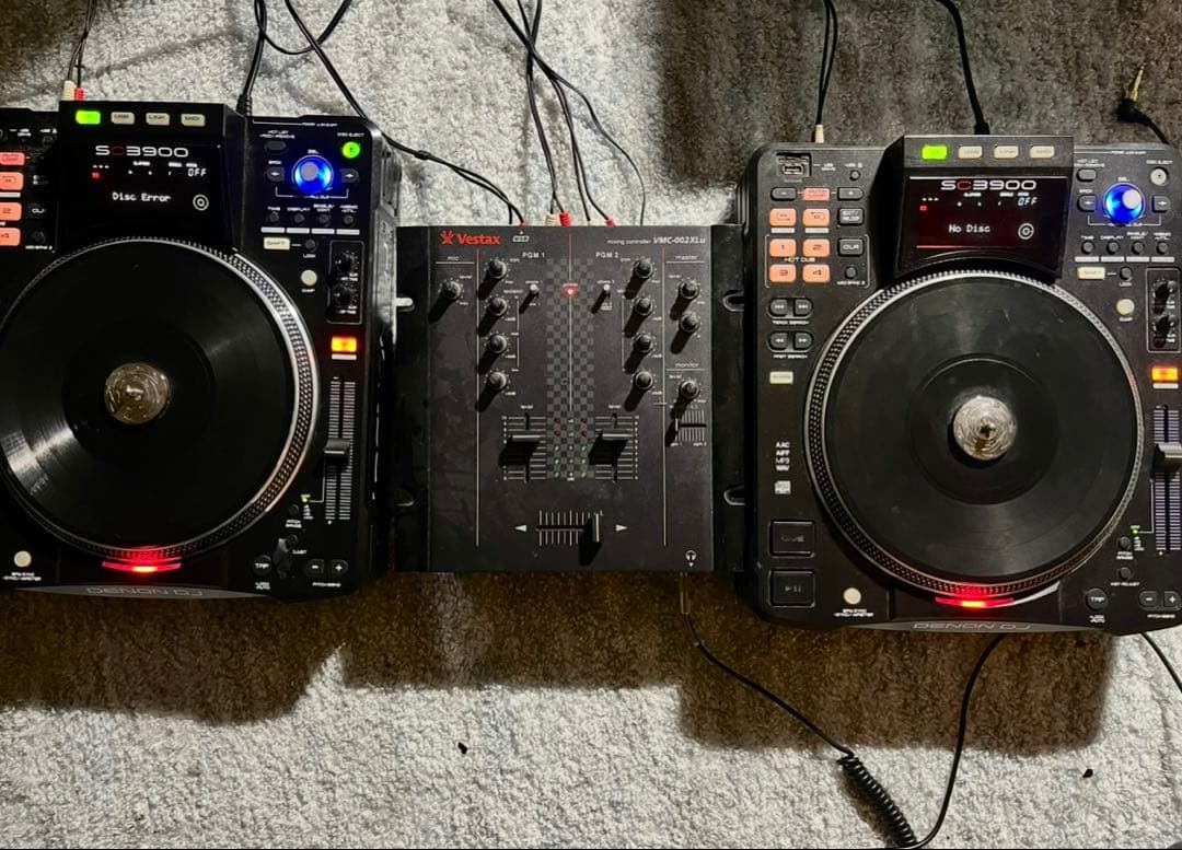 Denon DJ SC3900 CDJ セット（ミキサー付き）