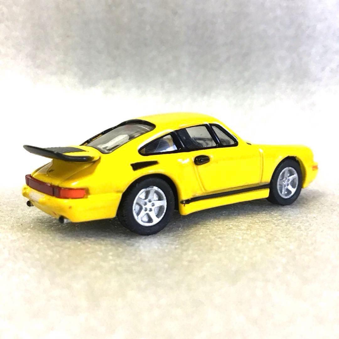 ルパン四世様 リクエスト確認用　 ポルシェ　ベース　RUF CTR ミニカー黄色