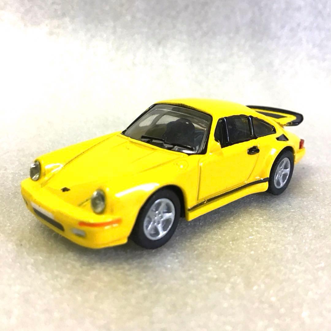 ルパン四世様 リクエスト確認用　 ポルシェ　ベース　RUF CTR ミニカー黄色