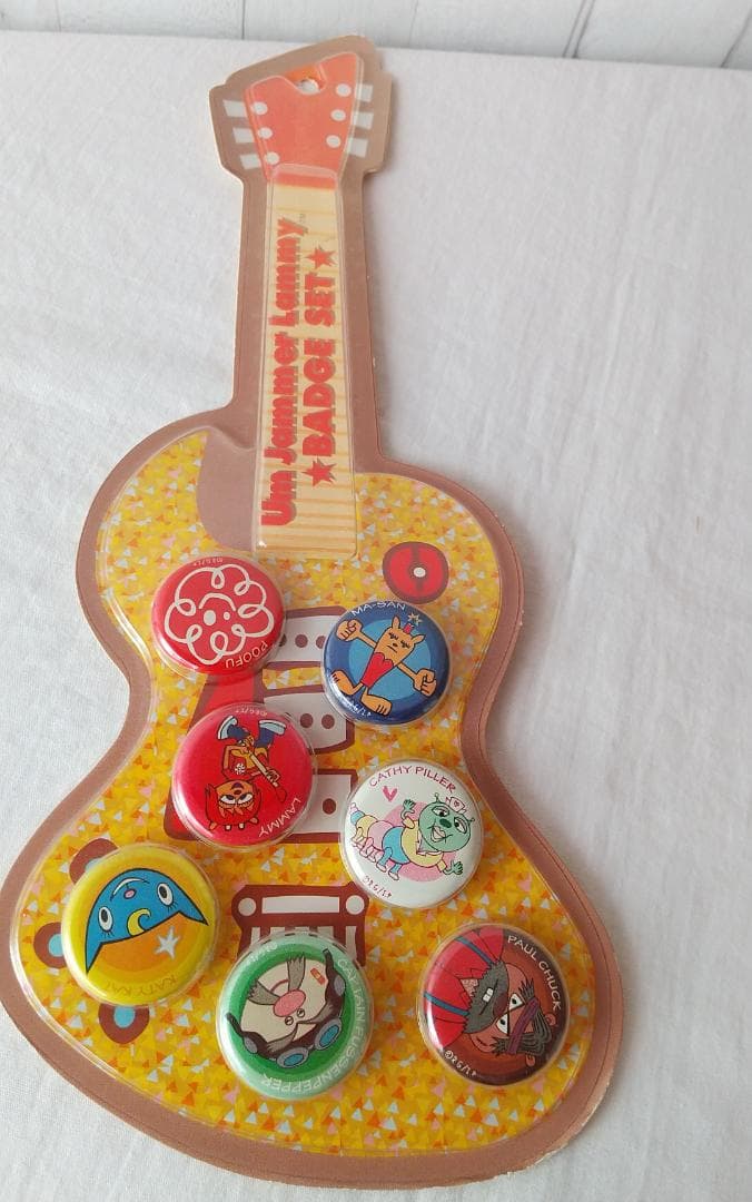 パラッパラッパー　バッジ　メモ　ウンジャマラミー　パフィー