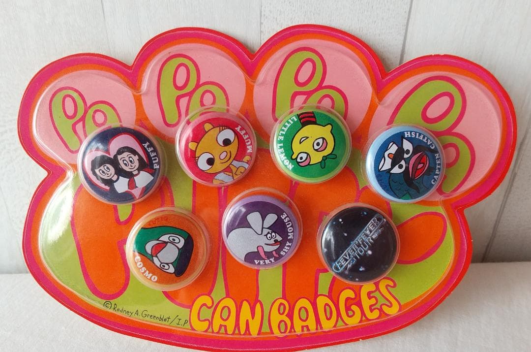 パラッパラッパー　バッジ　メモ　ウンジャマラミー　パフィー