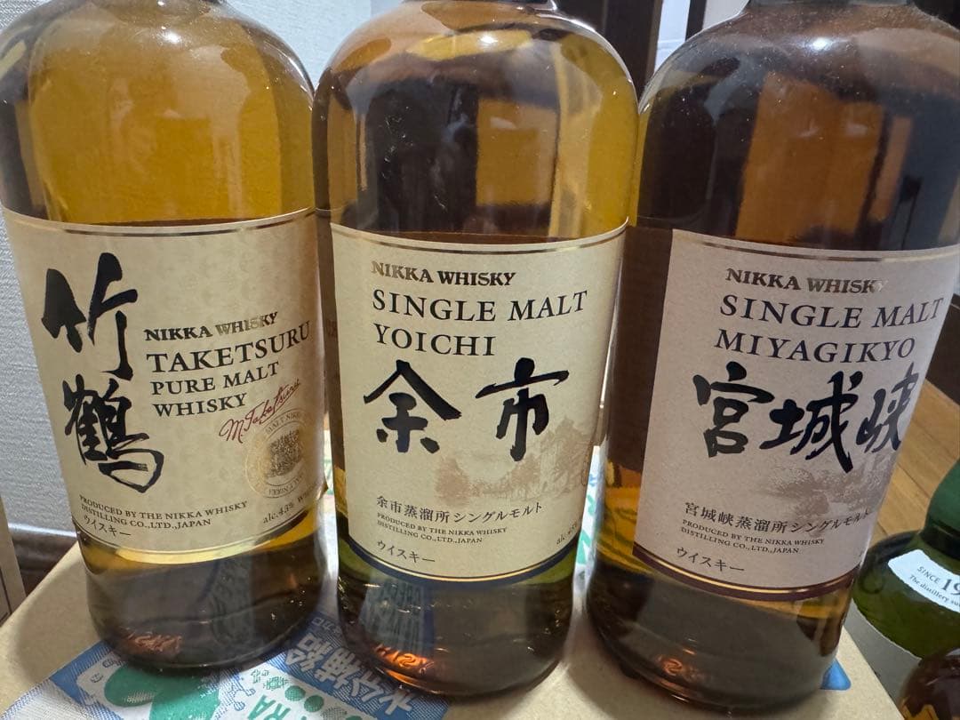 日本のウイスキー セット　山崎