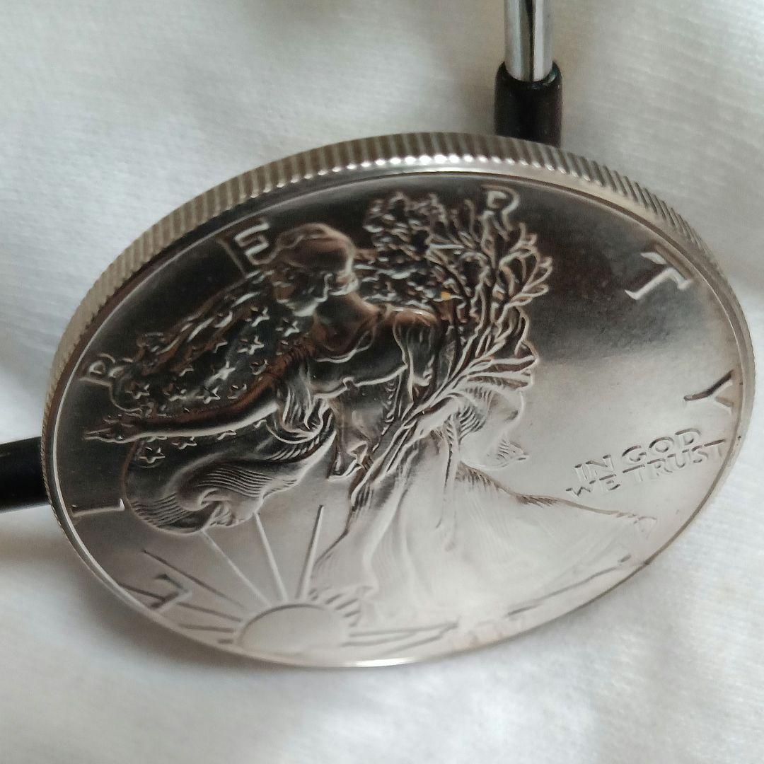 ラ*ム様 イーグル銀貨ウォーキングリバティ1オンス銀貨