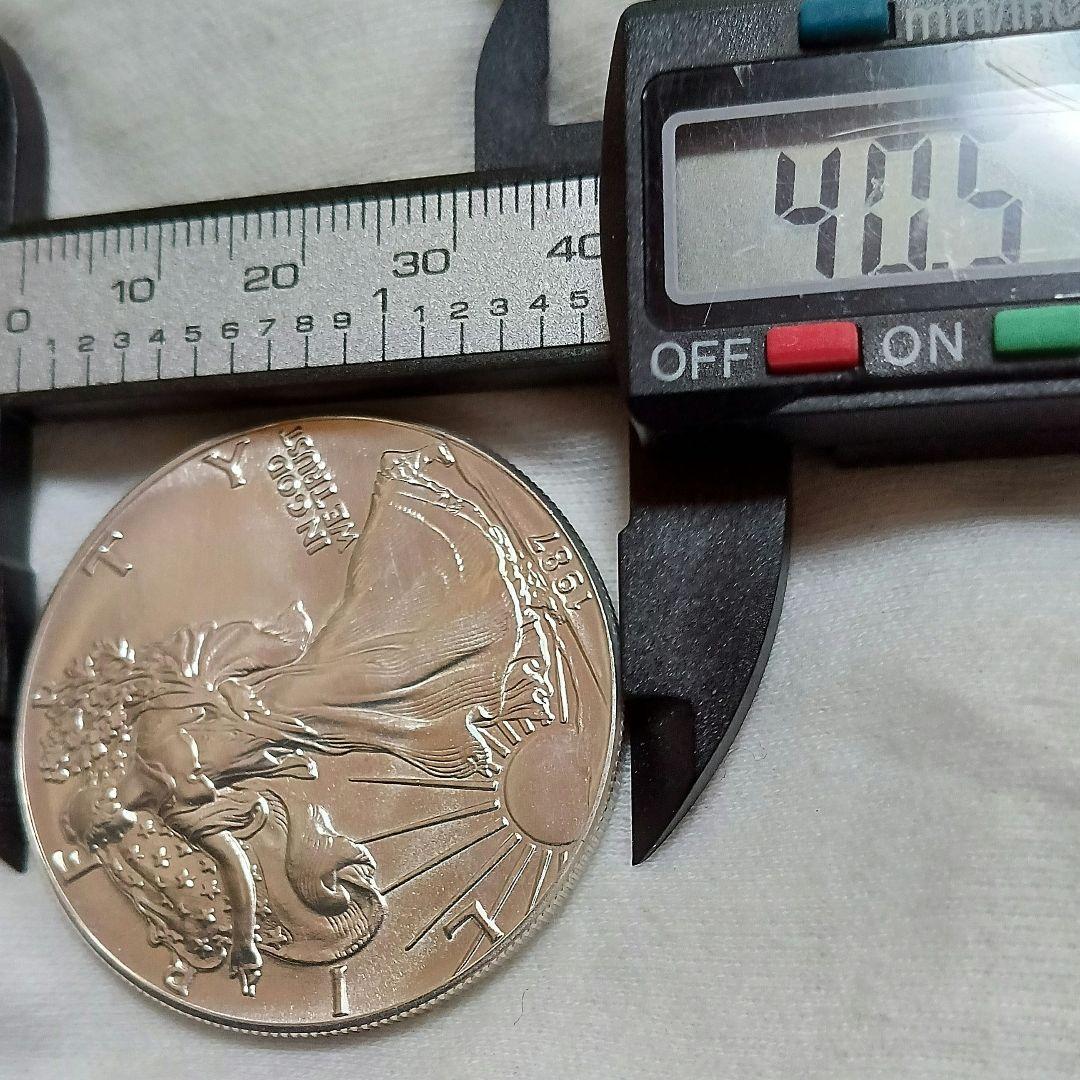 ラ*ム様 イーグル銀貨ウォーキングリバティ1オンス銀貨