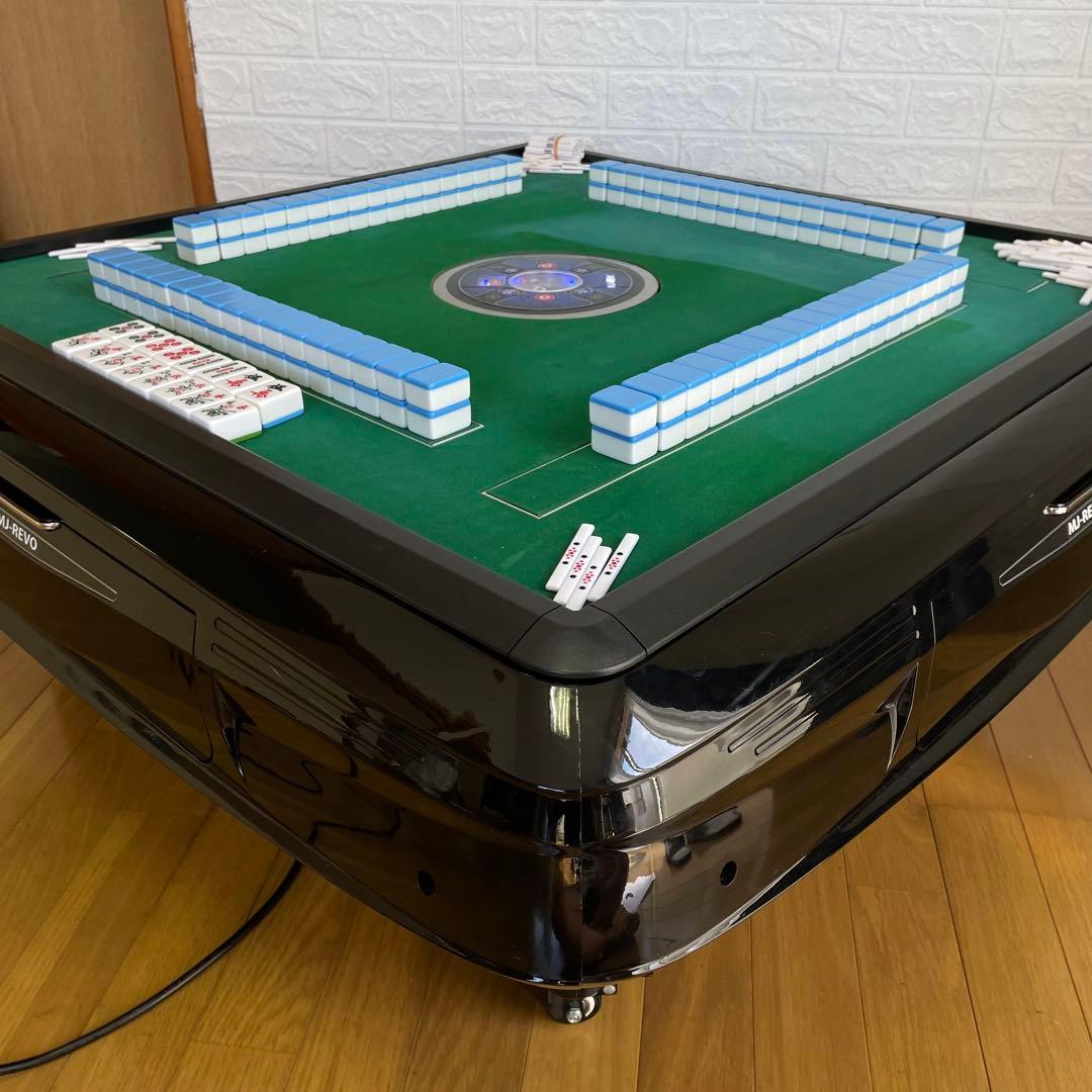 良品　全自動麻雀卓　麻雀テーブル　MJ-REVO ロータイプ　キャスター付き