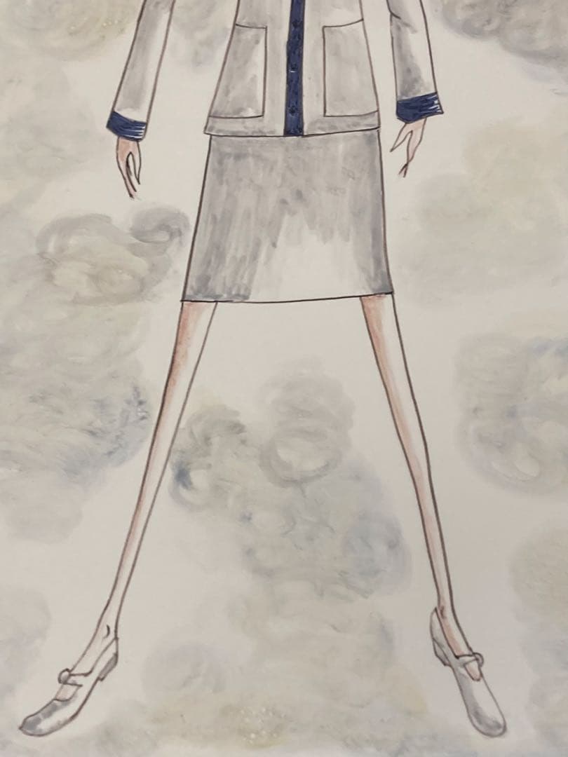 アンリオカンペール カンペール焼き ファッションデザイン画 1996