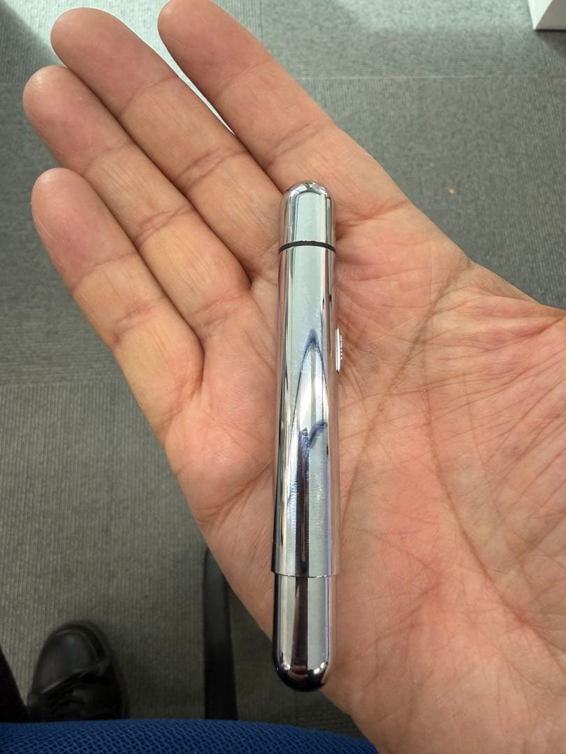 LAMY pico ポケットペン シルバー 箱付 伸縮式 M22リフィル