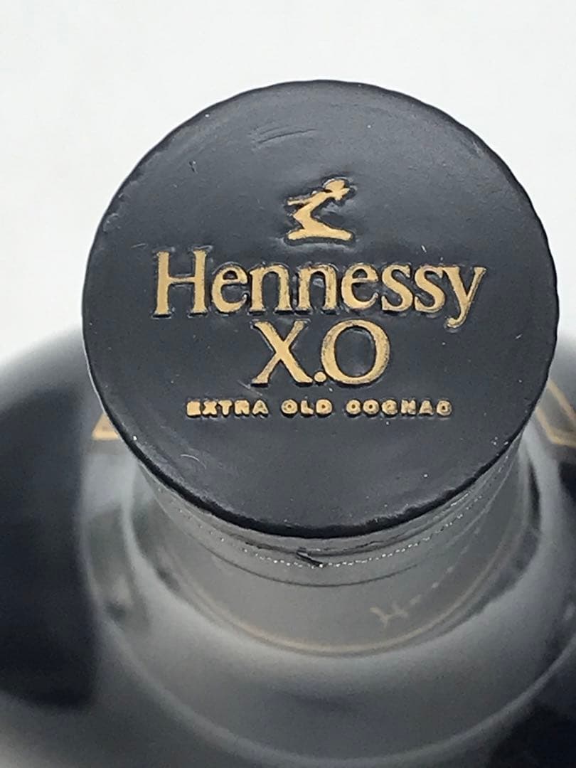 490[未開栓]Hennessy X.O エクストラオールド 黒キャップ