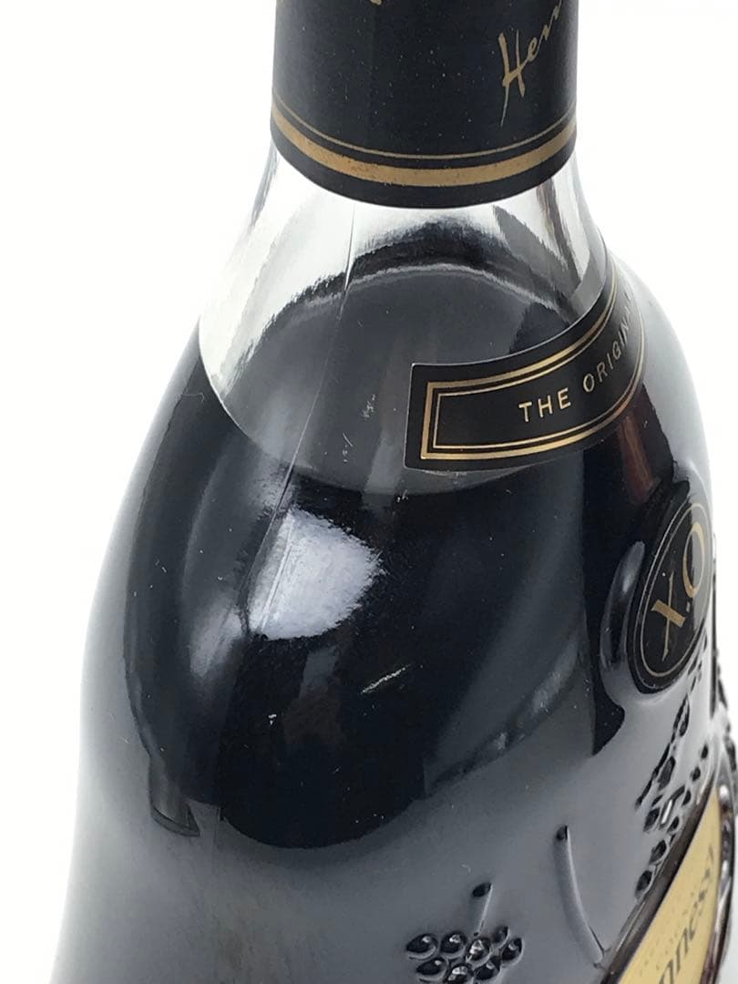 490[未開栓]Hennessy X.O エクストラオールド 黒キャップ