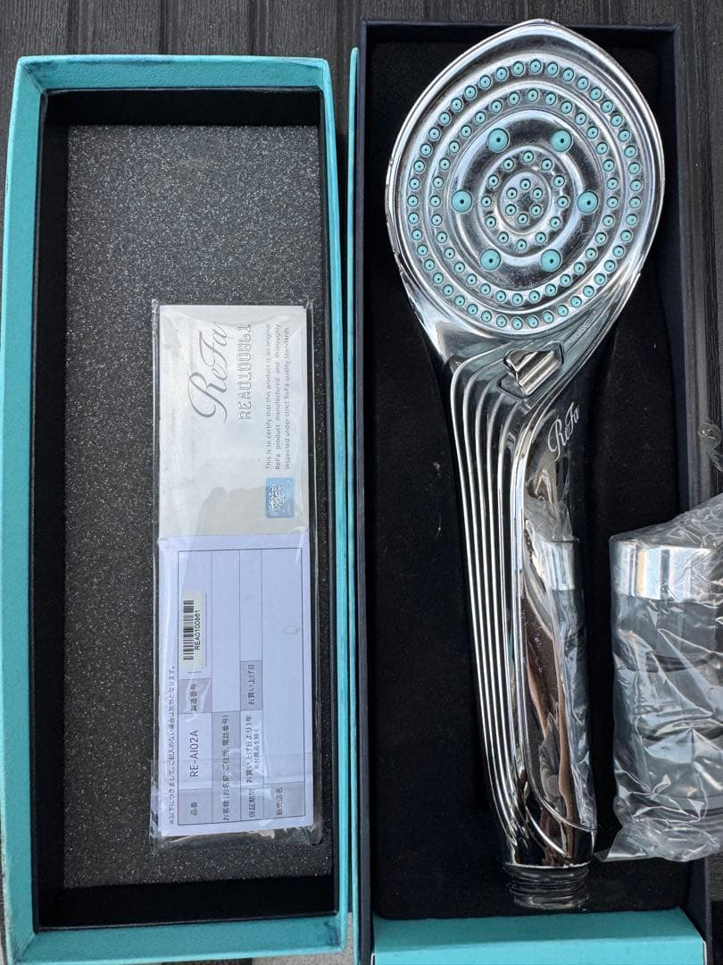 ReFaファインバブルS シャワーヘッド RE-AI02A 水垢あり・保証書付き