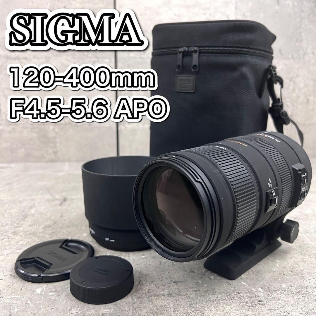 現状品SIGMA 120-400mm F4.5-5.6 APO HSM キャノン