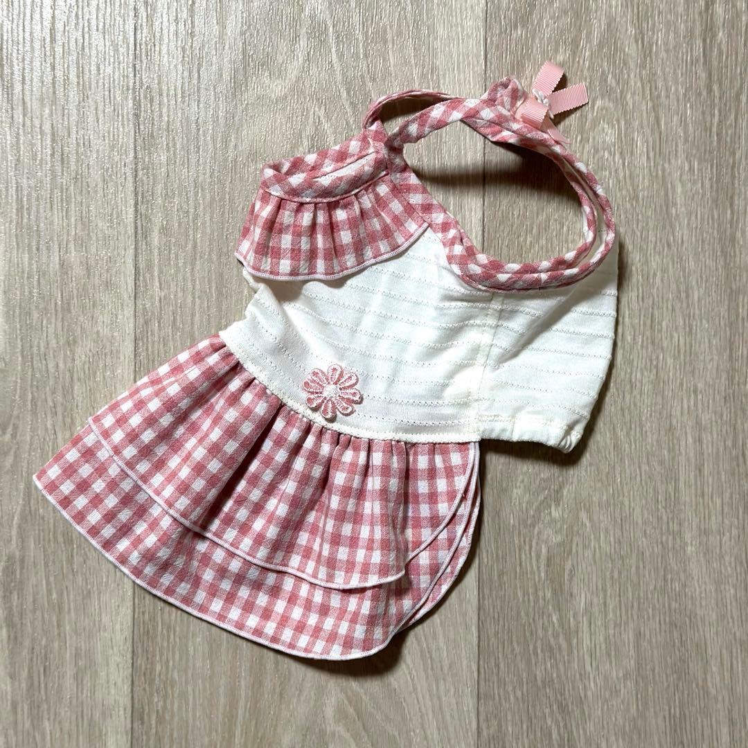 犬服☆ハンドメイド♡キャミワンピース