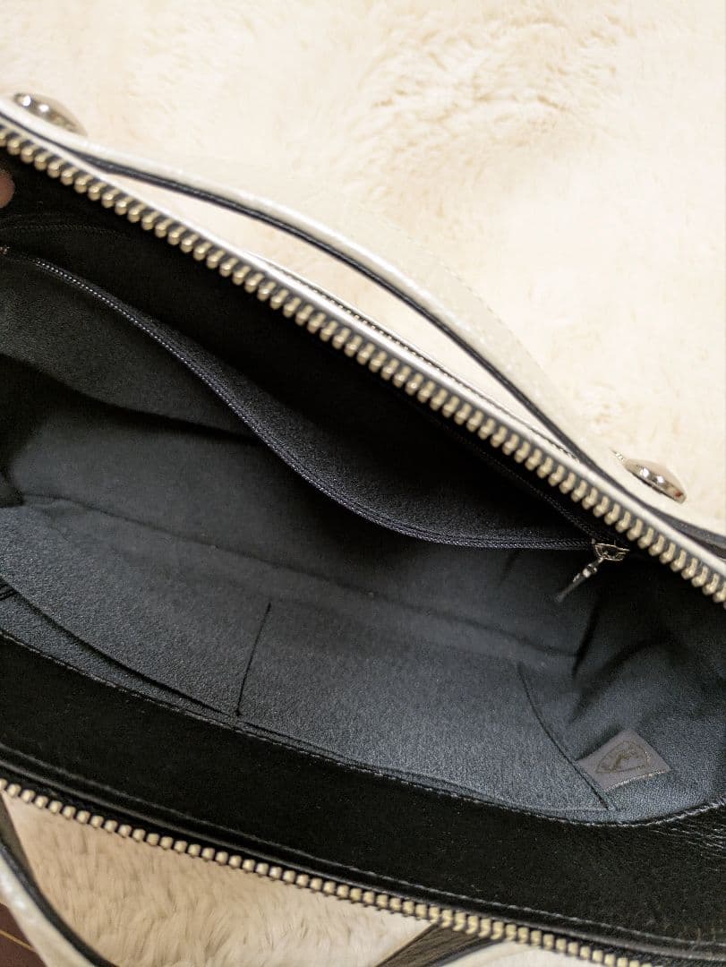 クロコダイル皮革　2wayハンドバッグ