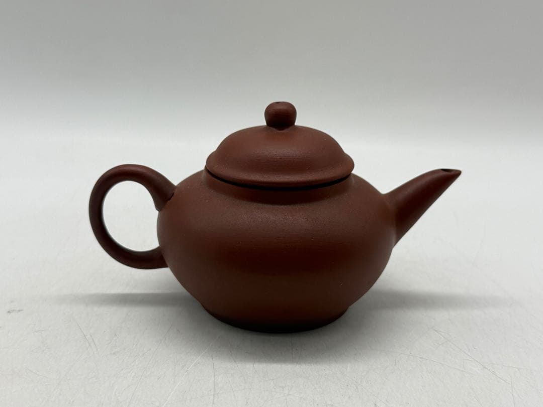 宜興紫砂　水平壺　宜興孟臣銘　茶器　急須　送料込み260118
