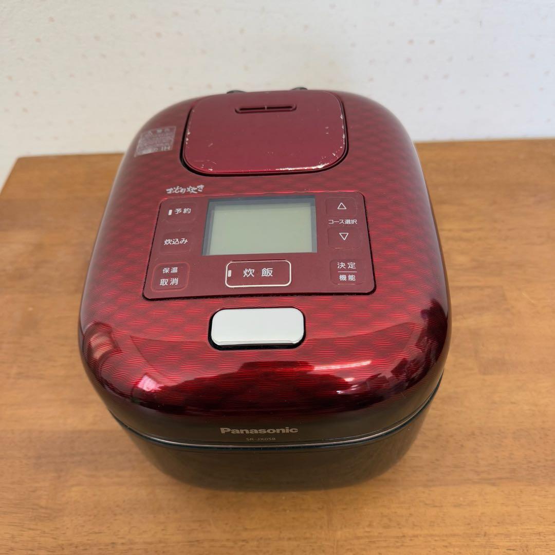 ● 美品 Panasonic 炊飯器 SR-JX058 3合炊き
