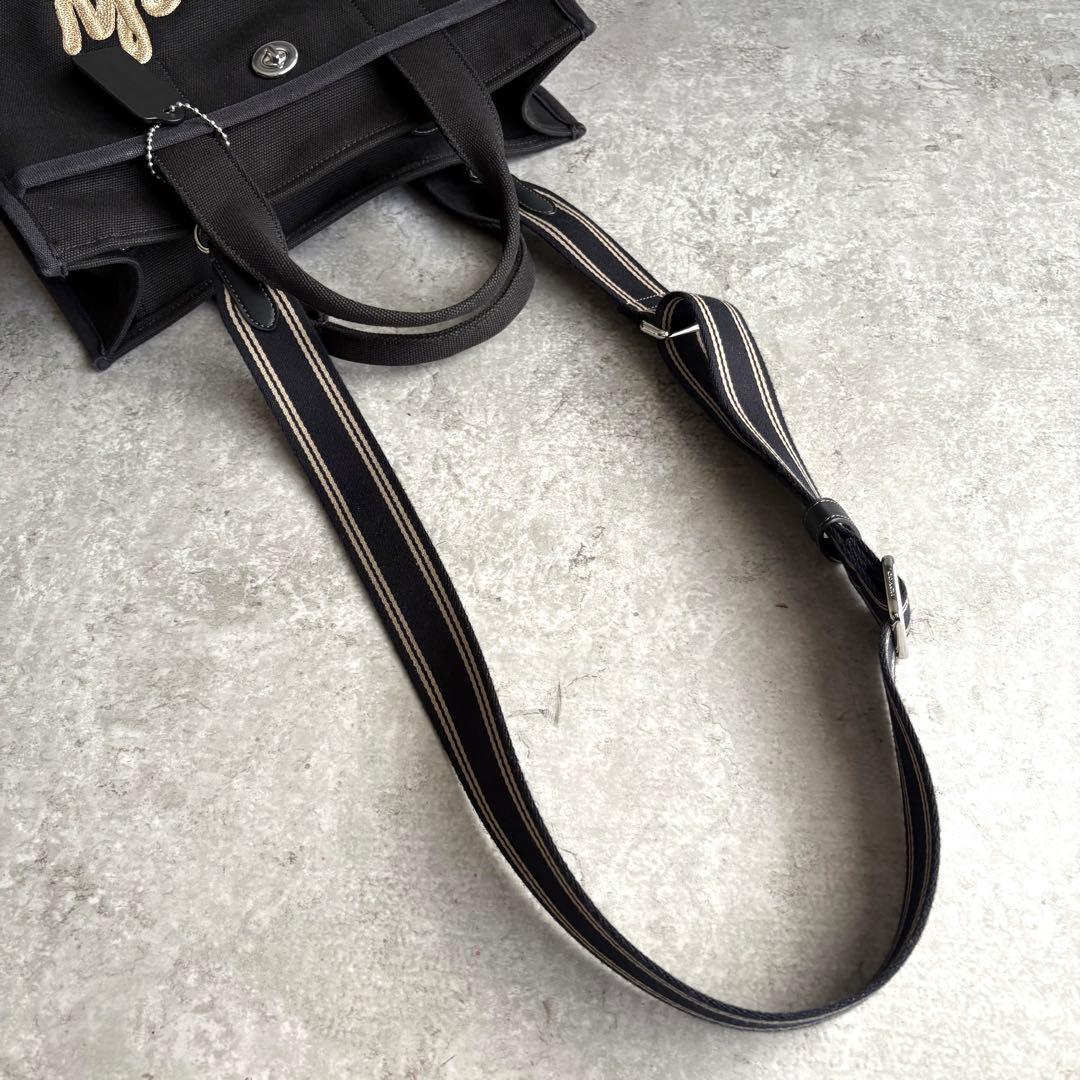 【極美品】COACH カーゴ トート ターンロック 2way ショルダーバッグ