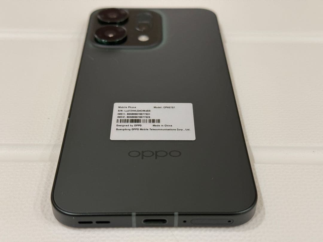 OPPO Reno14 5G ルミナスグリーン