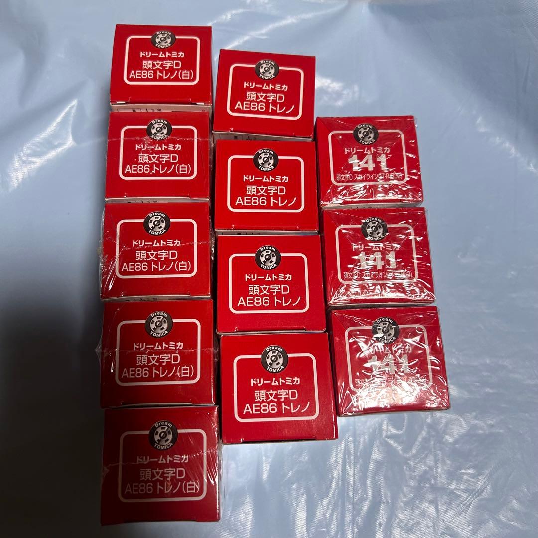 【超レア希少】トミカ ドリームトミカ 頭文字D トレノ 白 スカイライン 12個