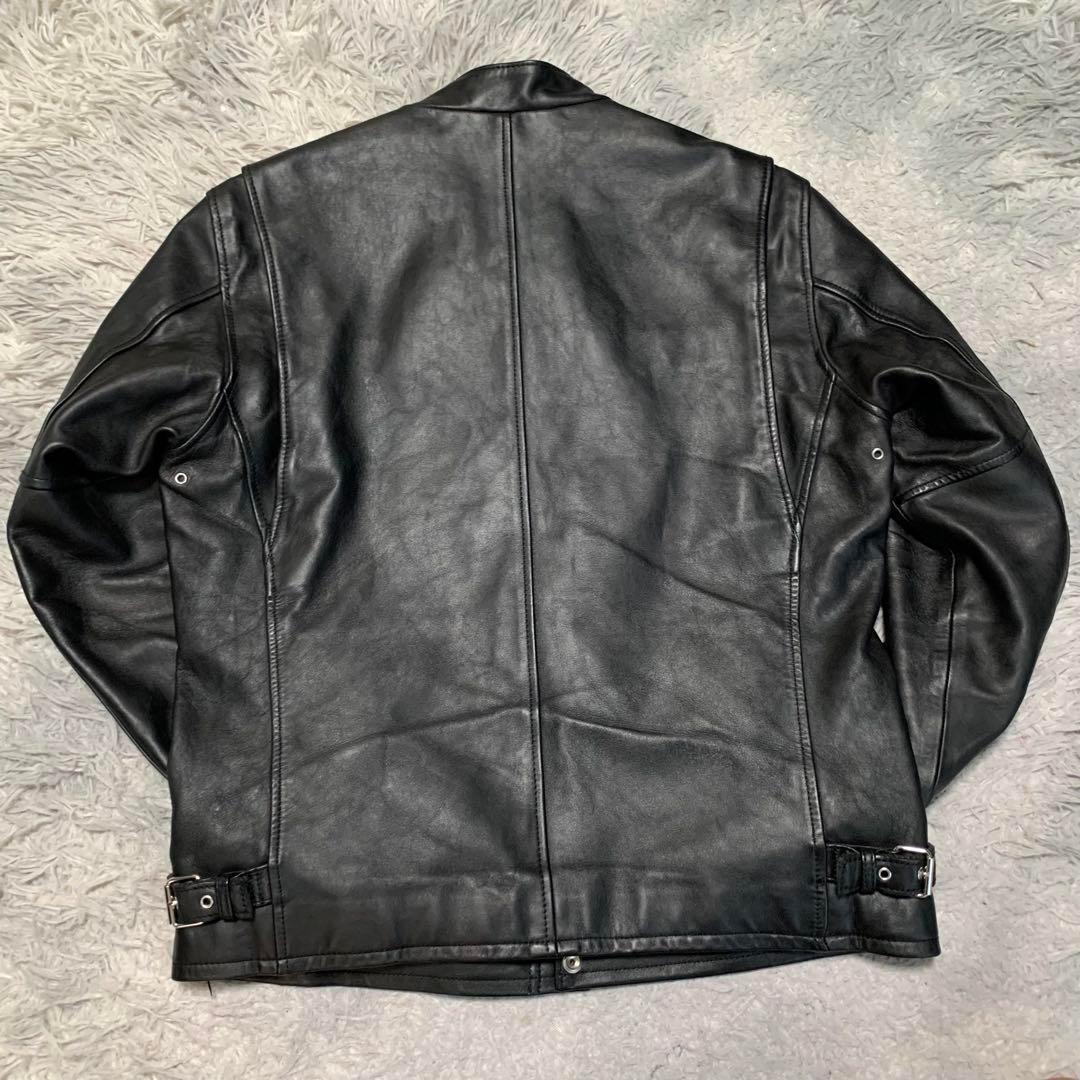 美品 SCHOTT ショット クラシックレーサー レザージャケット シングル