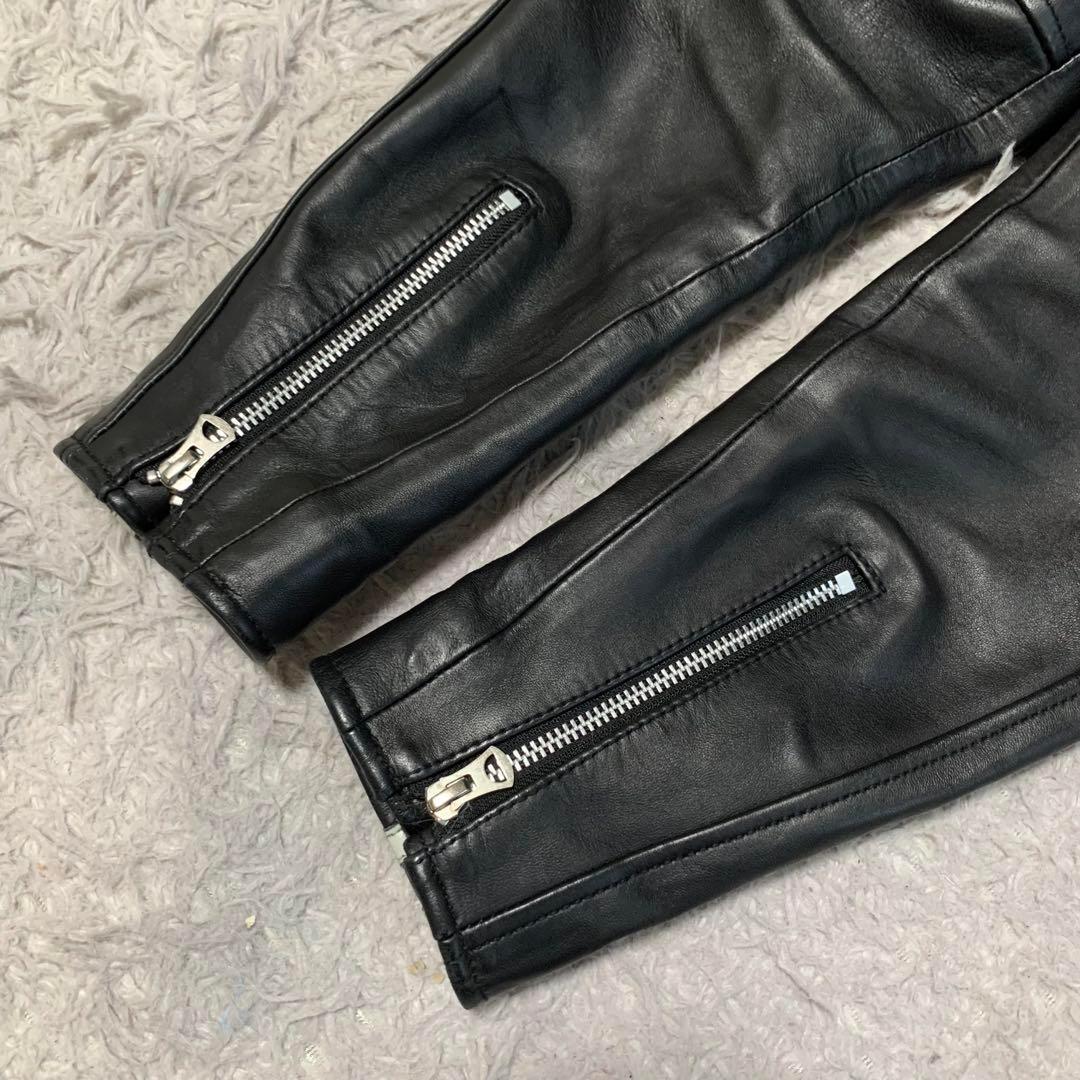 美品 SCHOTT ショット クラシックレーサー レザージャケット シングル