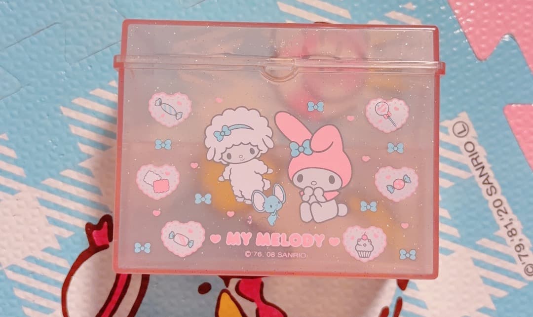 マイメロ　ピアノ　サンリオ　小物入れ　2008年　希少　レア