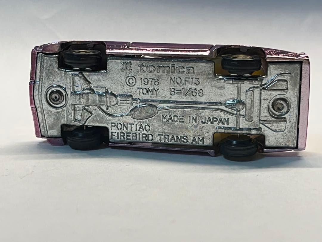 トミカ 青箱 F-42 ポンティアック ファイアバード トランザム 希少カラー