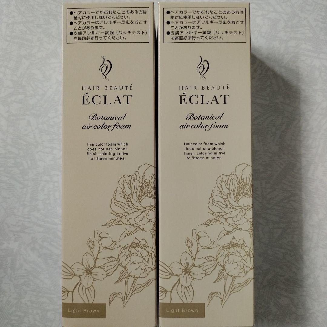 ÉCLAT ボタニカルエアカラーフォームup 150g２本セット
