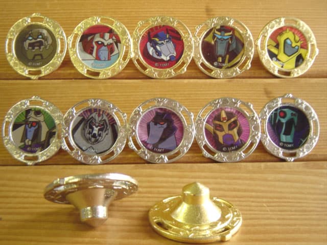 ♯Gsu10CCトランスフォーマーアニメイテッドバトルホイール10種 ガシャポン