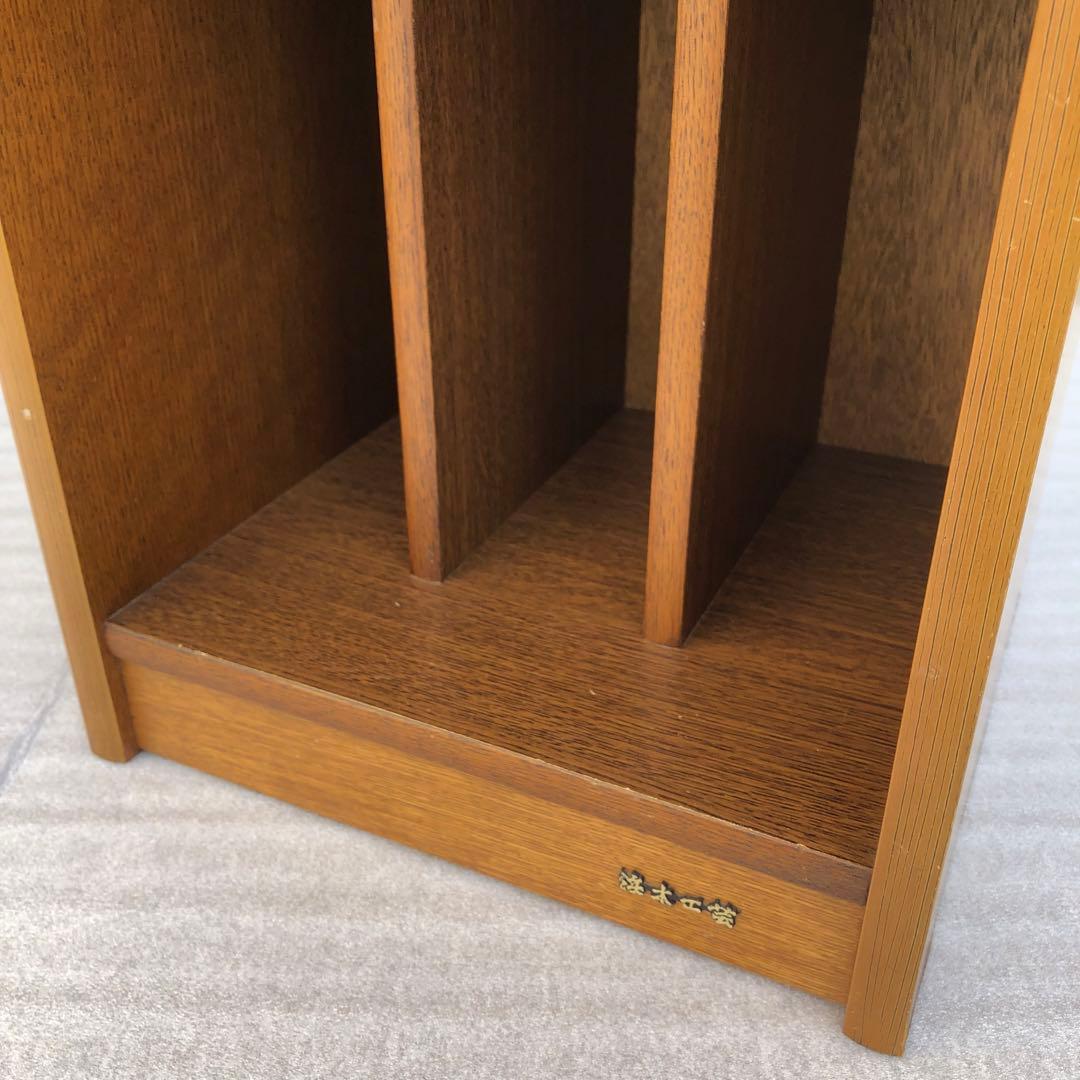 浜本工芸　楢（ナラ）無垢材　電話台　小物収納引き出し付き ハマモトコウゲイ