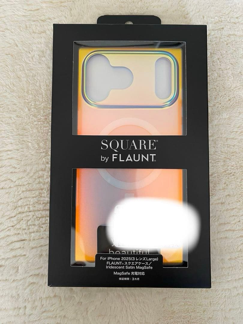 iPhone17ProMax FLAUNT（R）スクエアケース