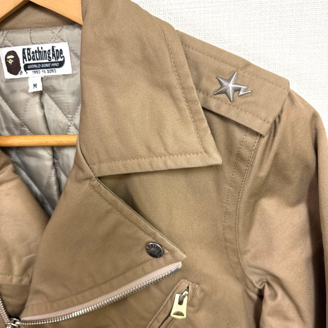 アベイシングエイプ ダブルライダースジャケット M