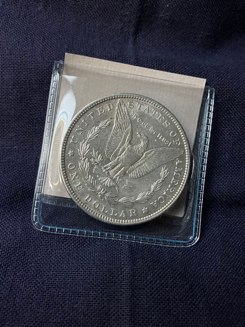 AJXAJ様用　モルガンダラー銀貨　1887年と1889年 の2枚　アメリカ銀貨