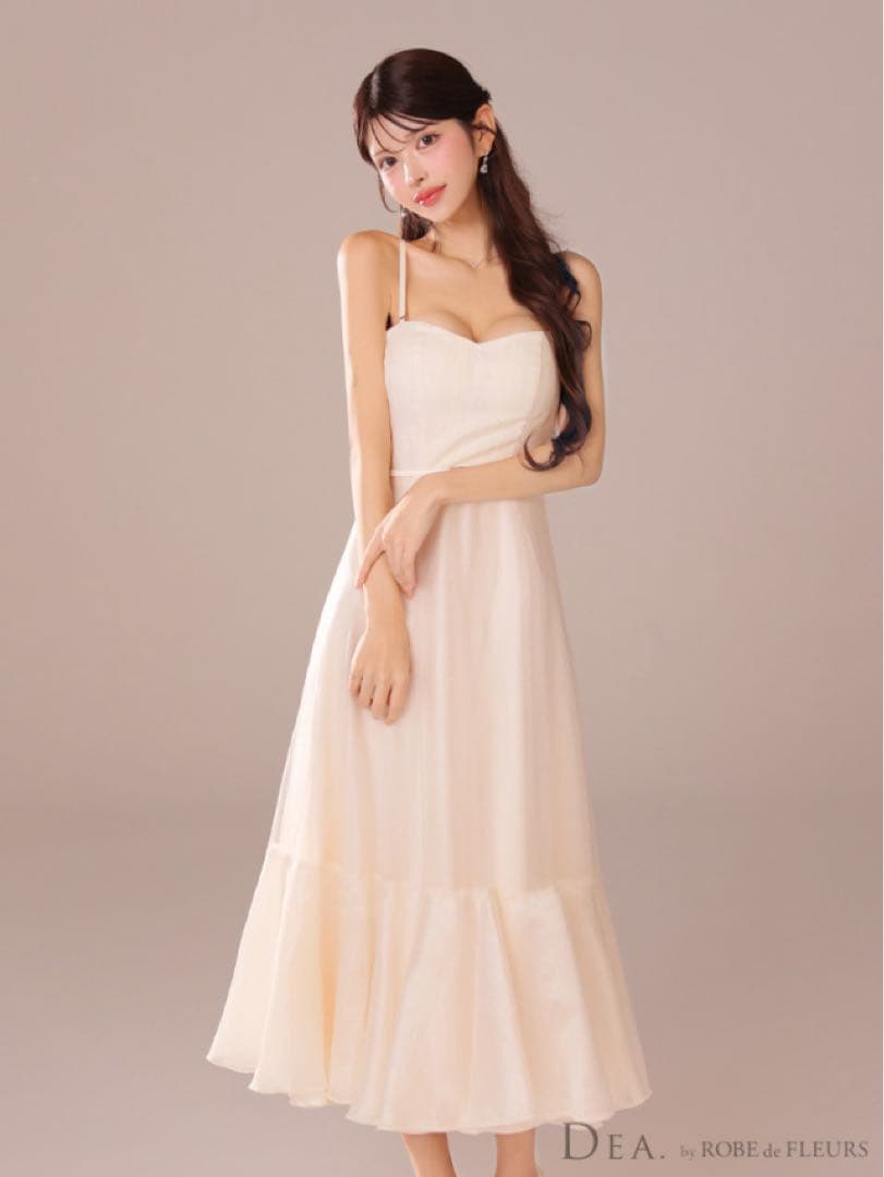 k*︎様 DEA ローブドフルール キャバドレス ロング