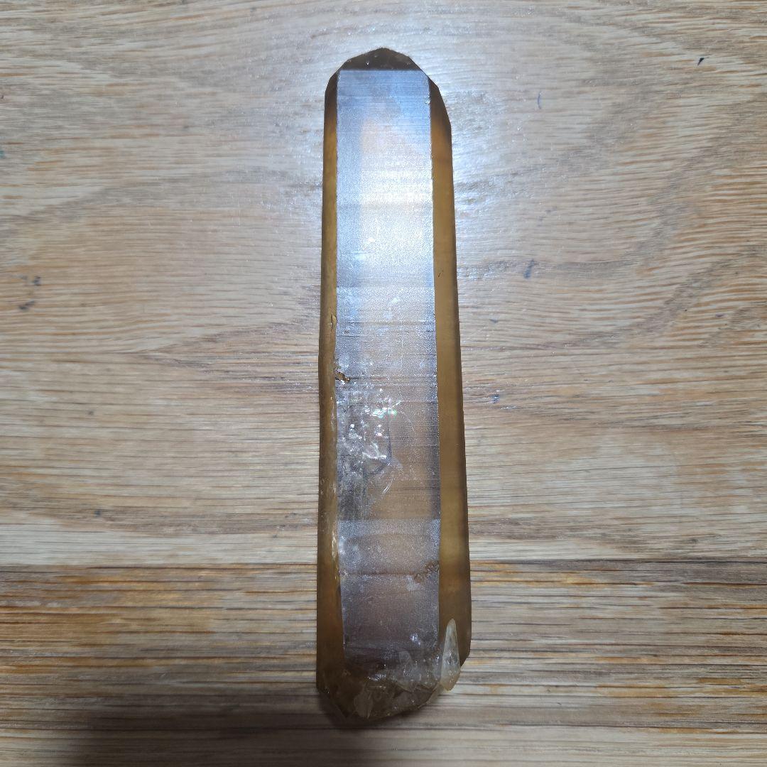 シトリン　原石　ザンビア産　207g　極上　非加熱　非研磨 　鉱物標本