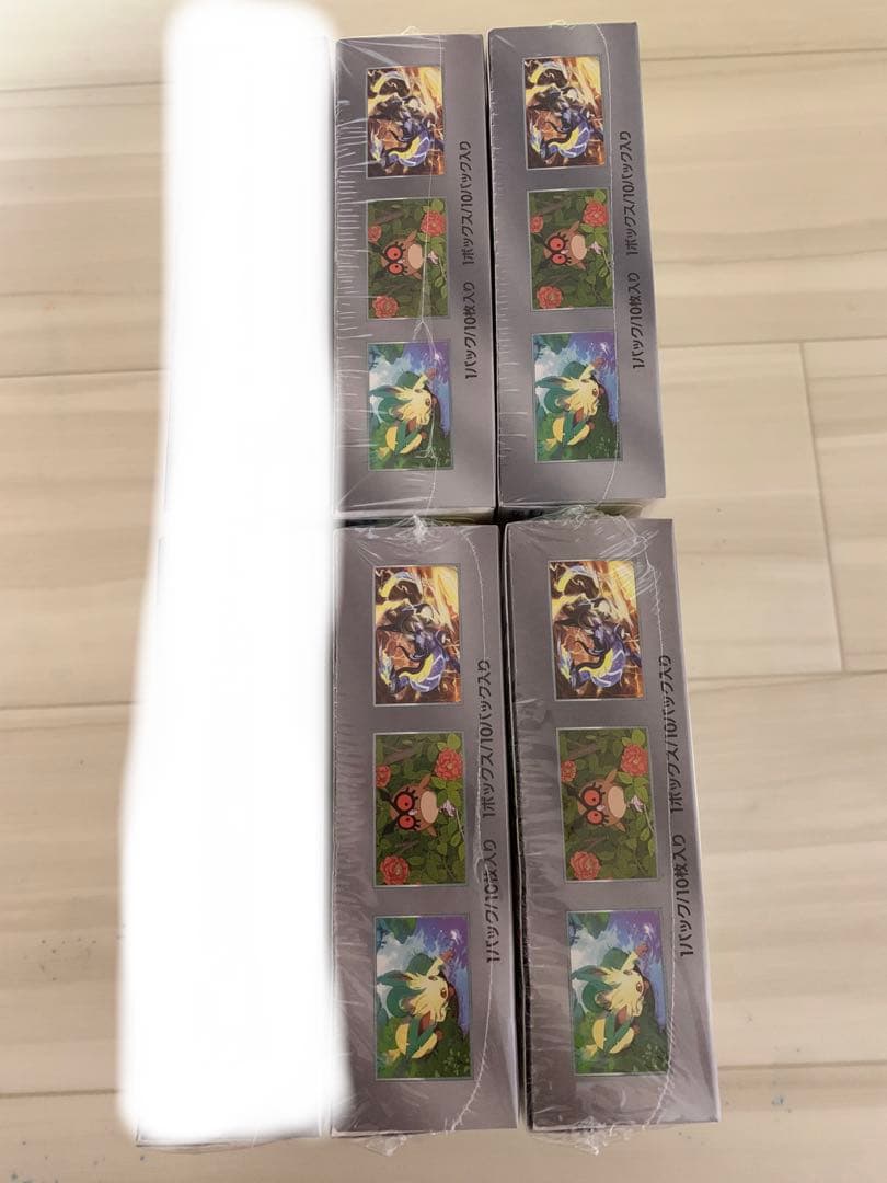 ポケモンカードゲーム テラスタルフェスex シュリンク付き　4BOX