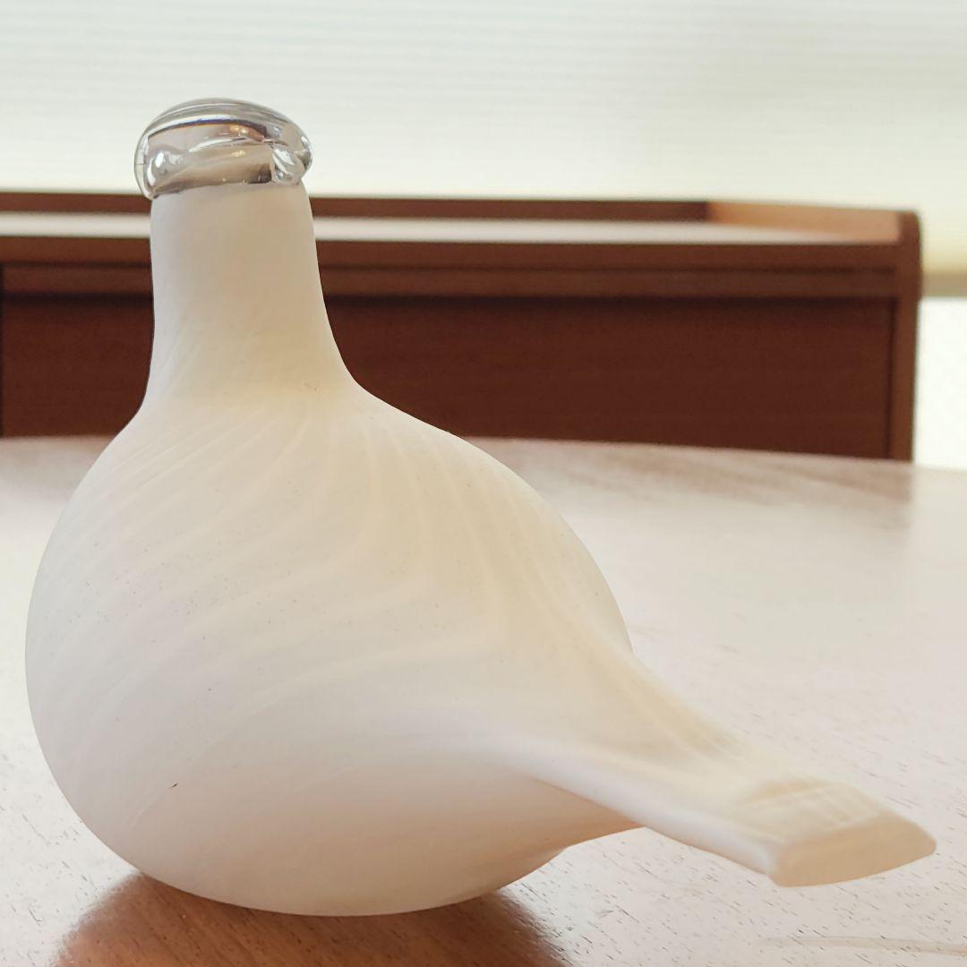 【Oiva Toikka 25cm大型バード】イッタラ バード ホワイト マット