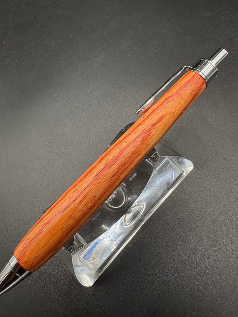 497極上　チューリップウッド　木軸シャーペン　ボールペン