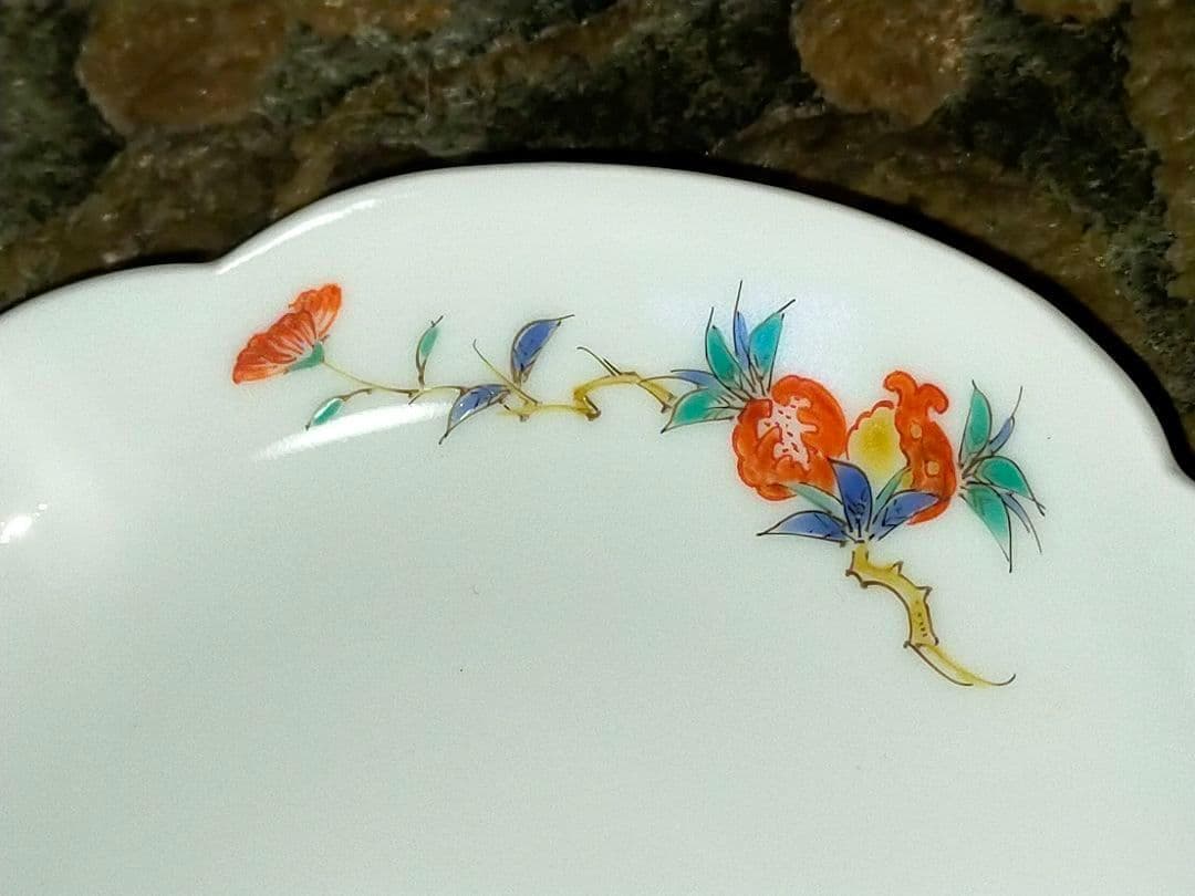 ♥未使用♥　人間国宝　♥　13代　♥　酒井田柿右衛門　♥　皿　５枚　共箱付き