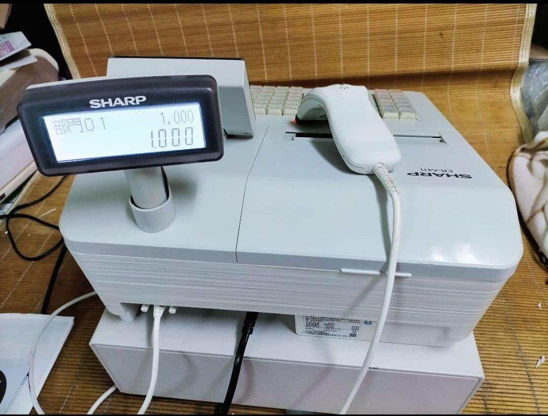 シャープ最上位レジスターER-A411　純正品　855005