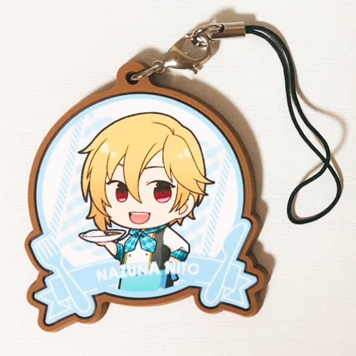 新品★あんスタ【Ra*bits】アニカフェ★ラバーチャーム★夢ノ咲コック★セット