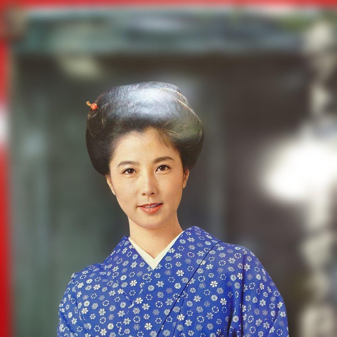 昭和レトロ　サントリーレッドエクストラ　大原麗子さんポスター　当時物　非売品