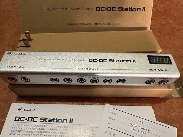 CAJ DC/DC Station II（新品未使用）
