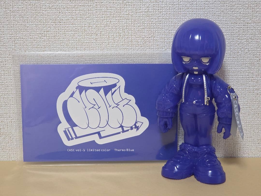 emDASH MOVE Thermo Blue クラファン 20体限定 ソフビ